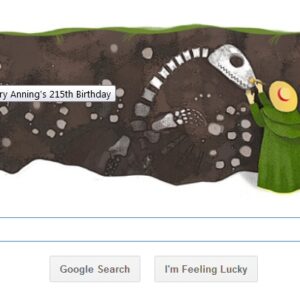 Mary Anning’s Google Doodle