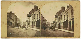 Stereoscopic view of Lyme published by Henry & Jonas Walter in the 1860s