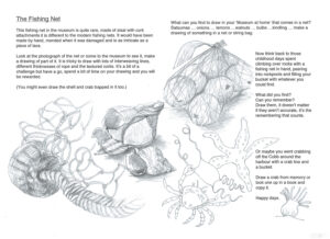 Fishing Net Drawing Activity
