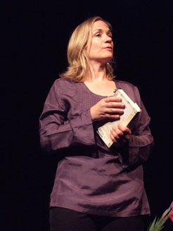The author Tracy Chevalier