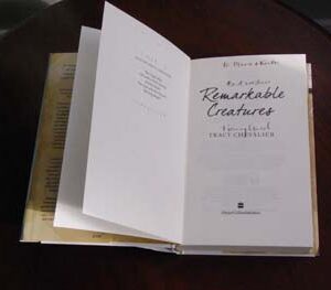 Tracy Chevalier Remarkable Creatures