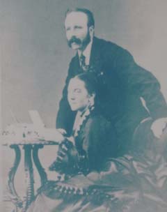 George Vialls and his wife