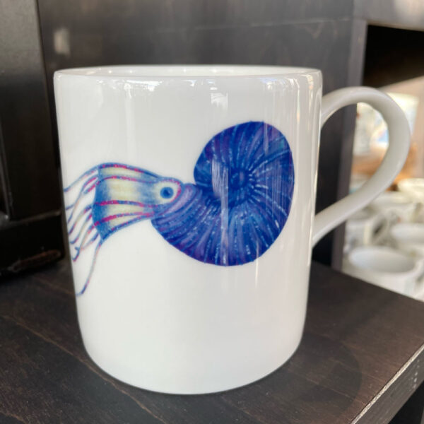 Bone china ‘Ammonite’ mug