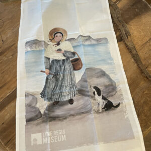 Mary Anning Cotton Tea Towel