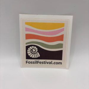 Fossil Festival Vinyl Sticker