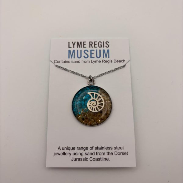 Ammonite Sand Pendant