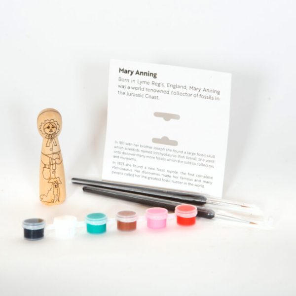 Paint your own Mary Anning kit