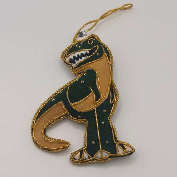 T-Rex Dinosaur Embroidered Decoration
